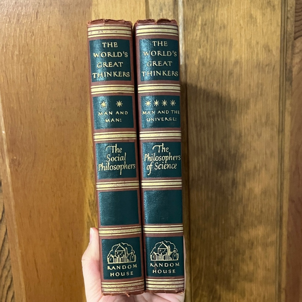 The World's Great Thinkers Book Set